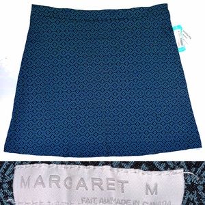 Stitch Fix Sz. 20 A Line Margaret M Teal Skirt